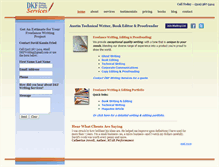 Tablet Screenshot of dkfwriting.com